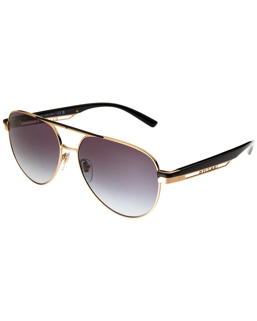 Shop Bulgari Unisex Bv6189 58mm Sunglasses In Pink