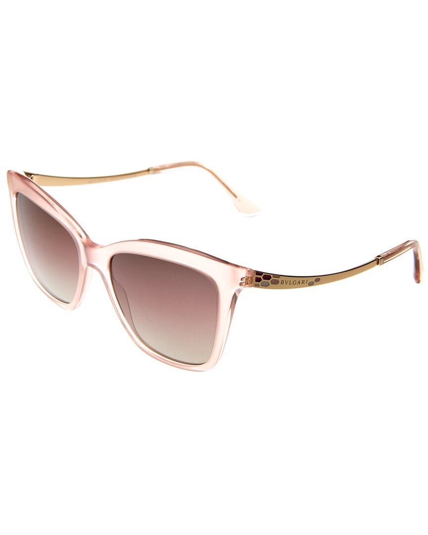 Shop Bulgari Women's Bv8257 54mm Sunglasses In Pink
