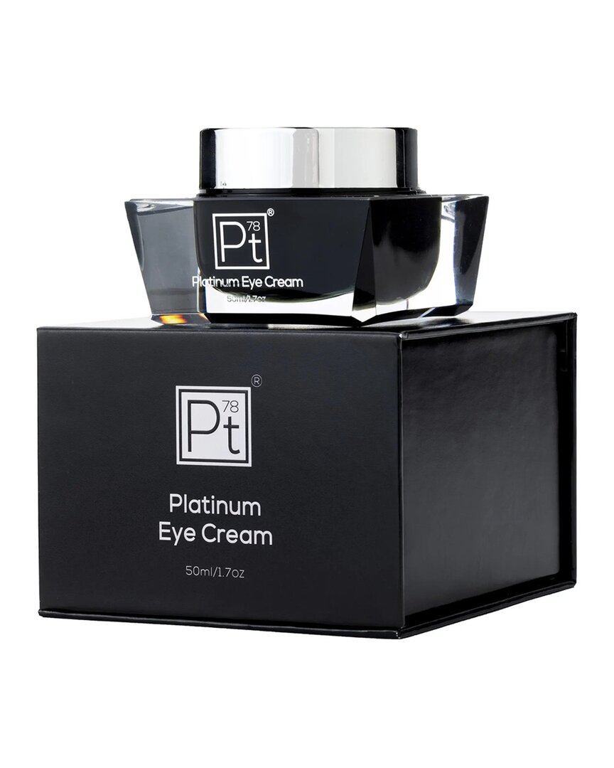 Platinum Delux Women's 1.7oz Diamond Infused Eye Cream With Vitamin A,c,e In White