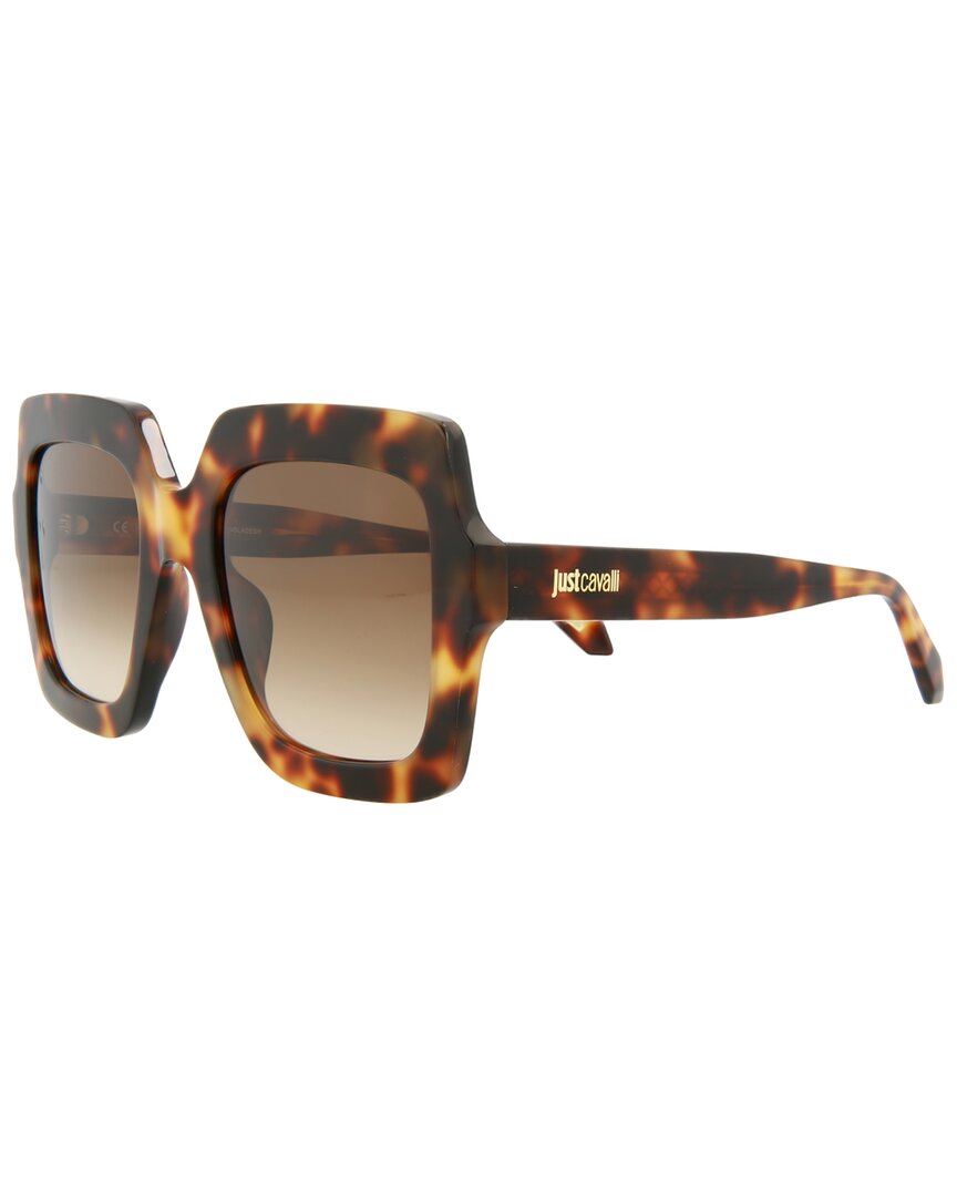 Just Cavalli Women's Sjc023k 53mm Polarized Sunglasses In Brown