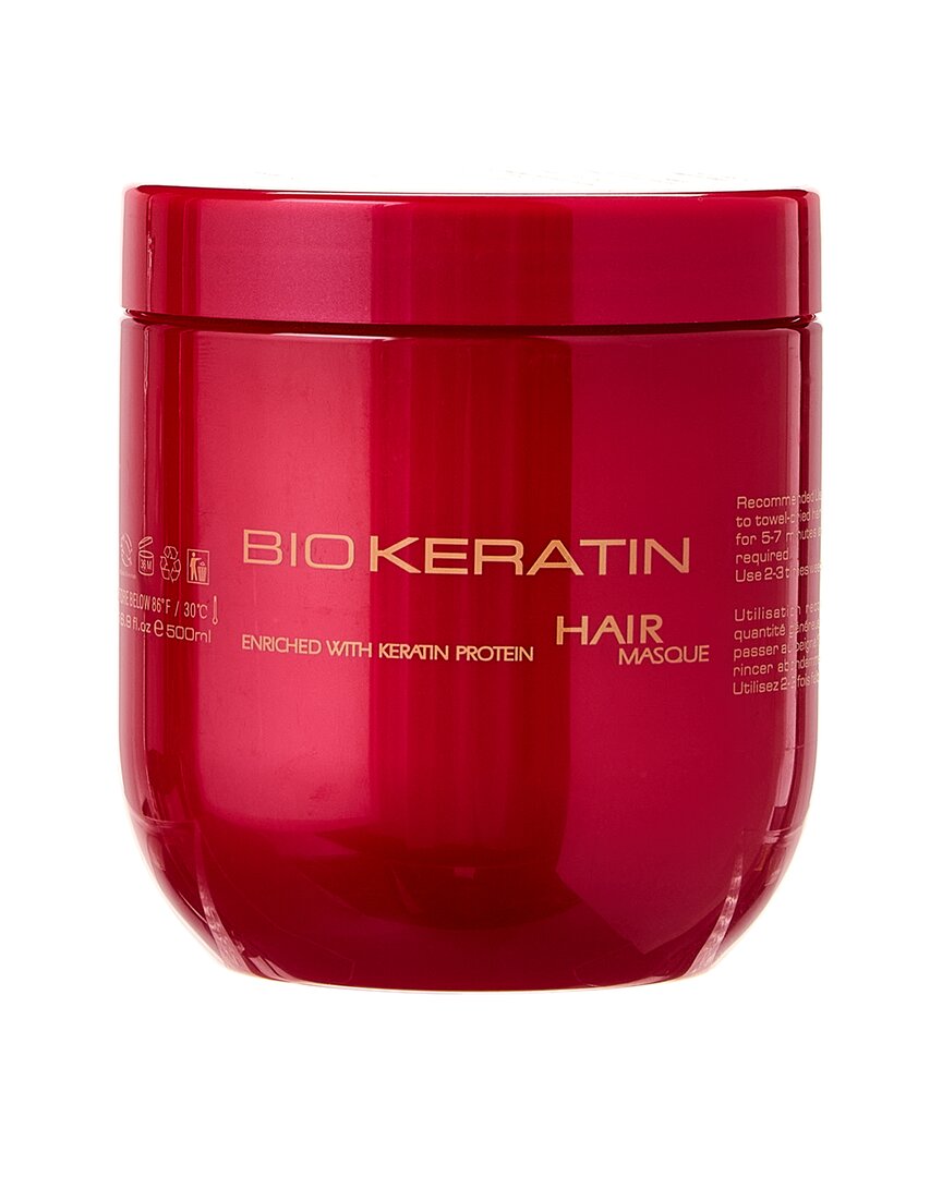 Biokeratin Unisex 16.9oz Bk Luxury Anti-frizz Smoothing Hair Masque In White