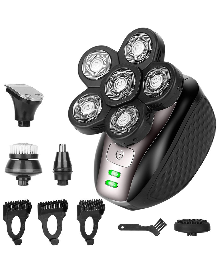 Vysn 5-in-1 Electric Razor For Bald Men Rechargeable Cordless Head Beard Trimmer Shaver Kit