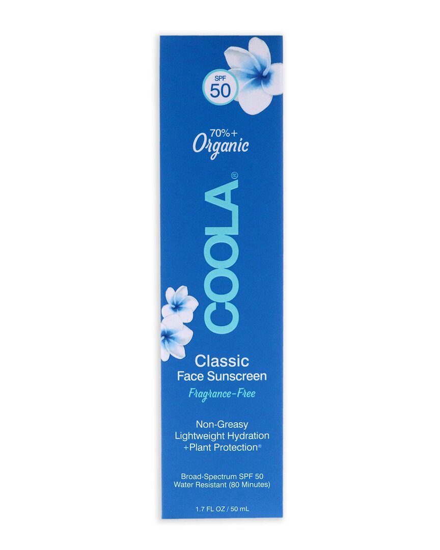 Coola 1.7oz Classic Face Sunscreen Moisturizer Spf 50 - Fragrance-free