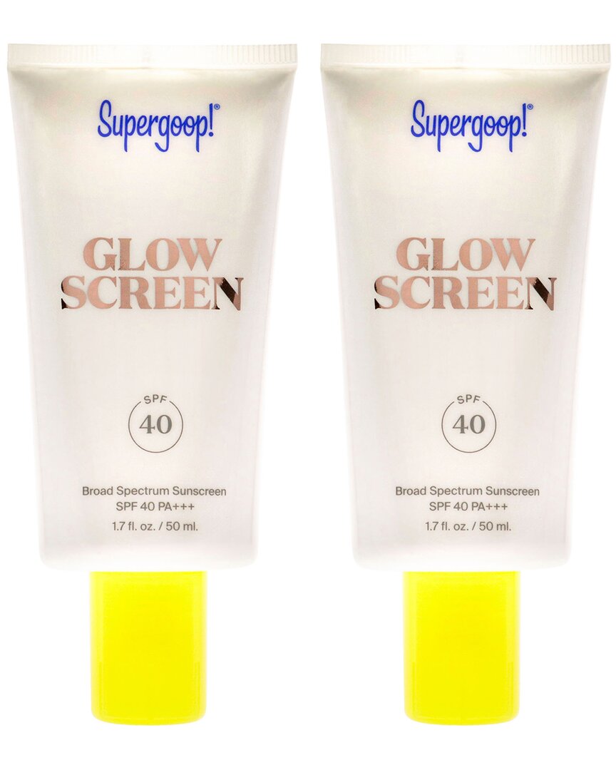 Supergoop 1.7oz Glowscreen Spf 40 Body Lotion - Pack Of 2