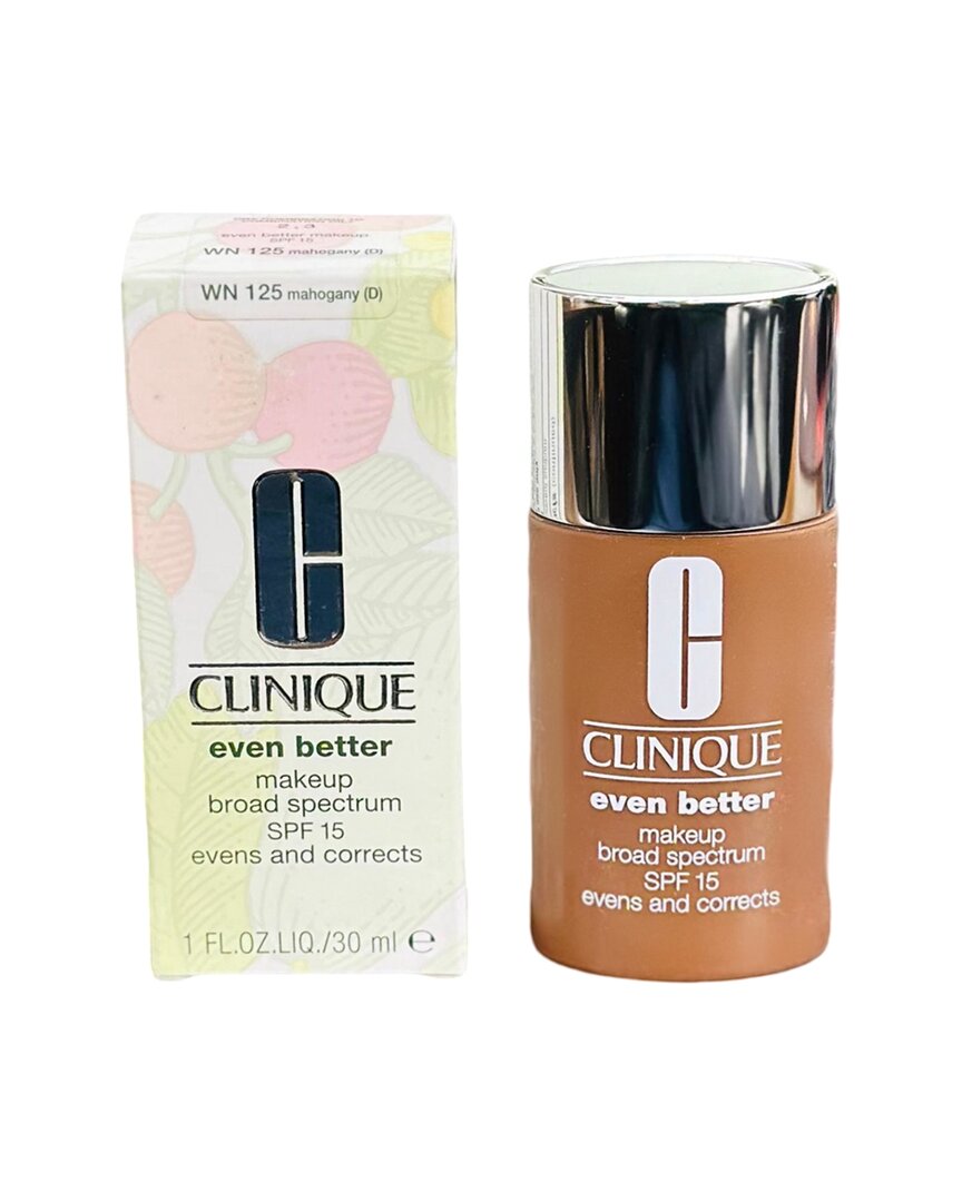 Clinique Women's 1oz Wn 125 Mahogany Even Better Makeup Broad Spectrum Spf15