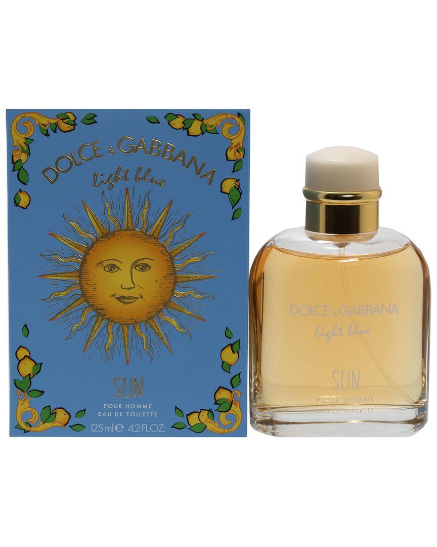 Dolce & Gabbana 4.2oz Light Blue Sun Pour Homme