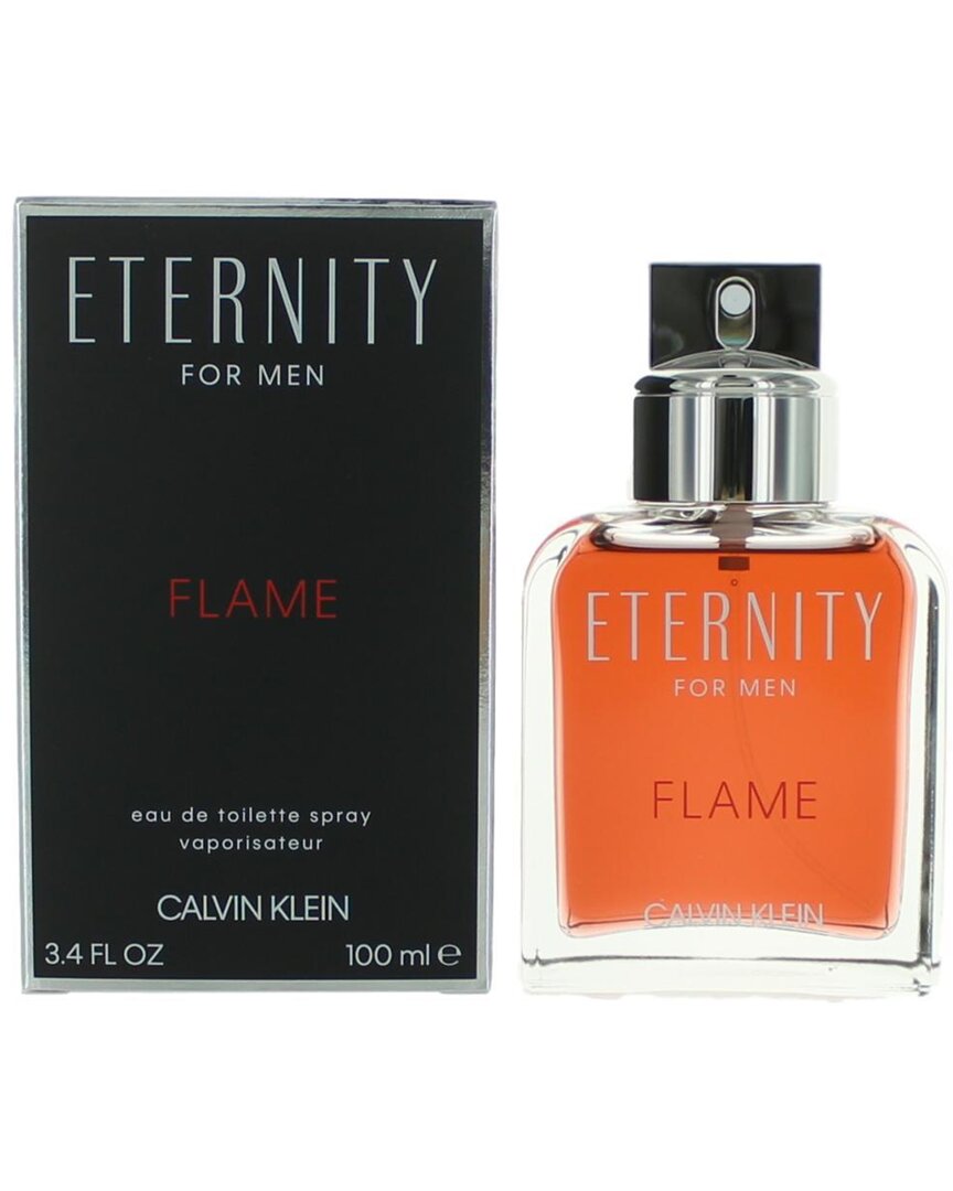 Calvin Klein Men's 3.4oz Eternity Flame Eau De Toilette Spray