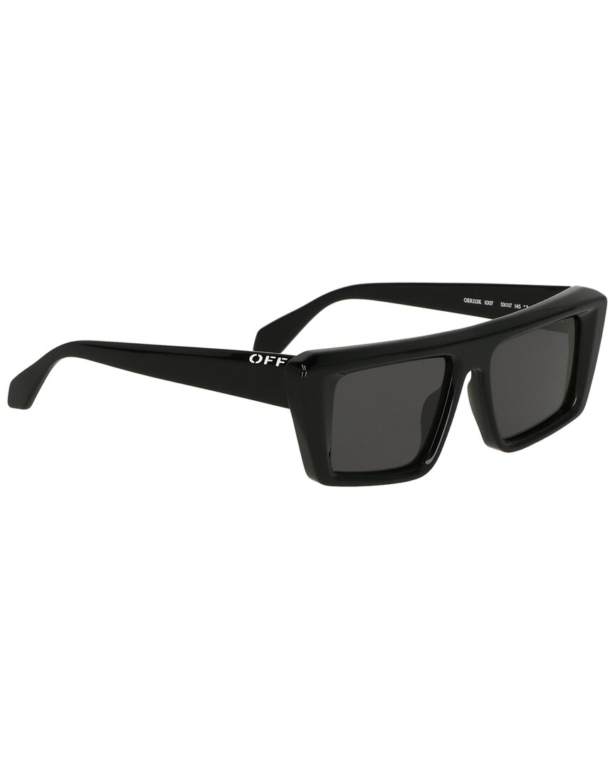 Off-white ™ Unisex Hartford 53mm Sunglasses In Black