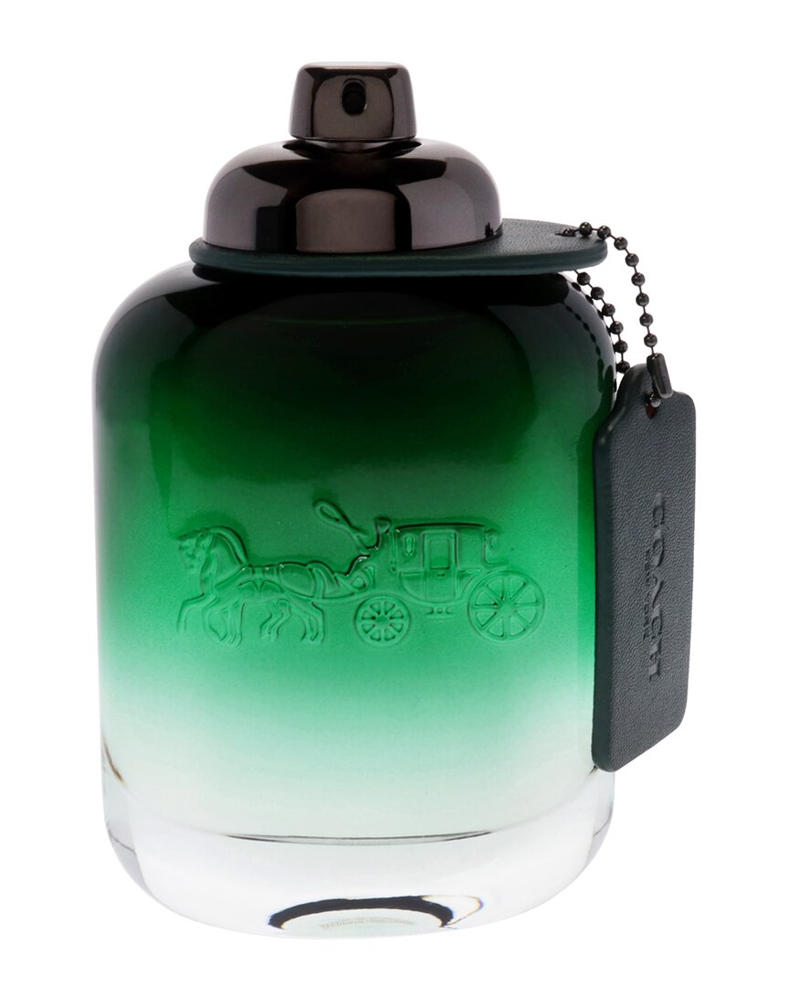 Shop Coach Men's 3.3oz  Green Edt Spray