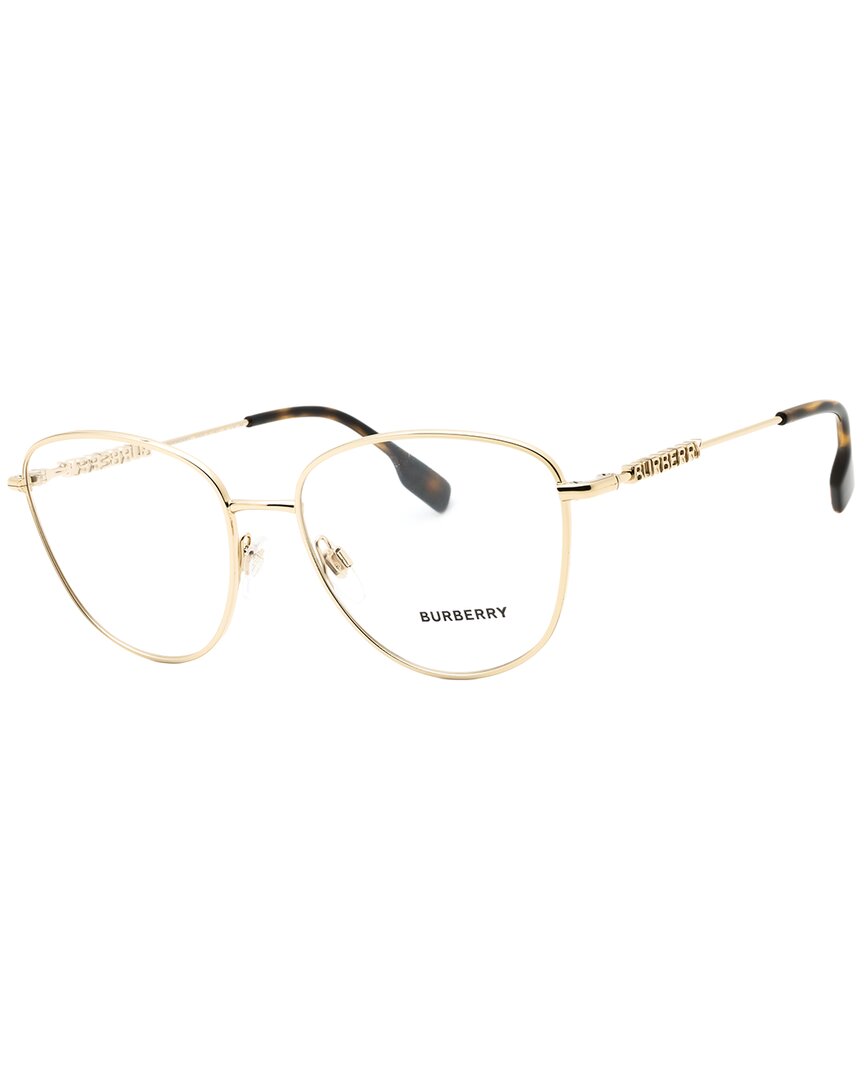 Burberry Women's 0be1376 55mm Optical Frames In Gold