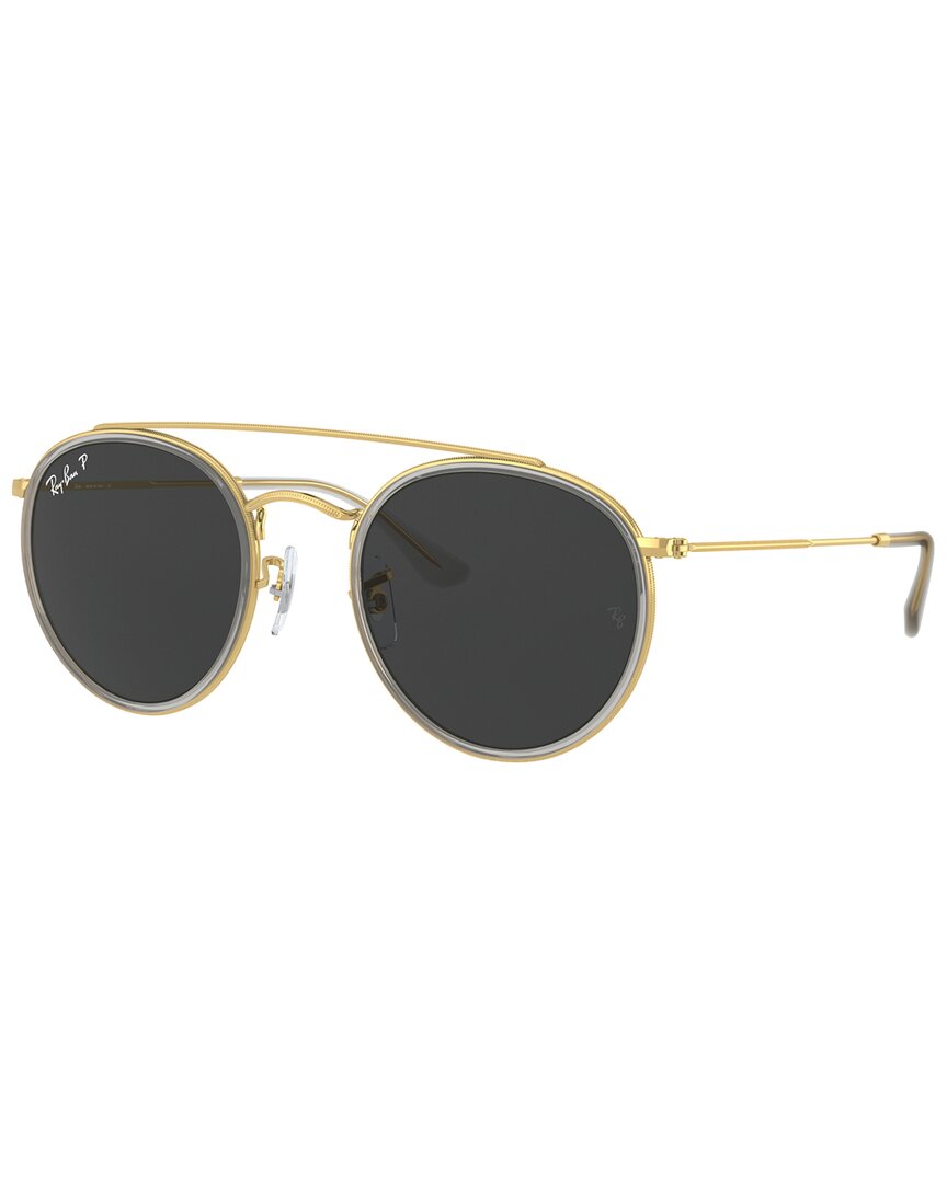 Ray Ban Ray-ban Unisex Rb3647n 51mm Sunglasses In Gold