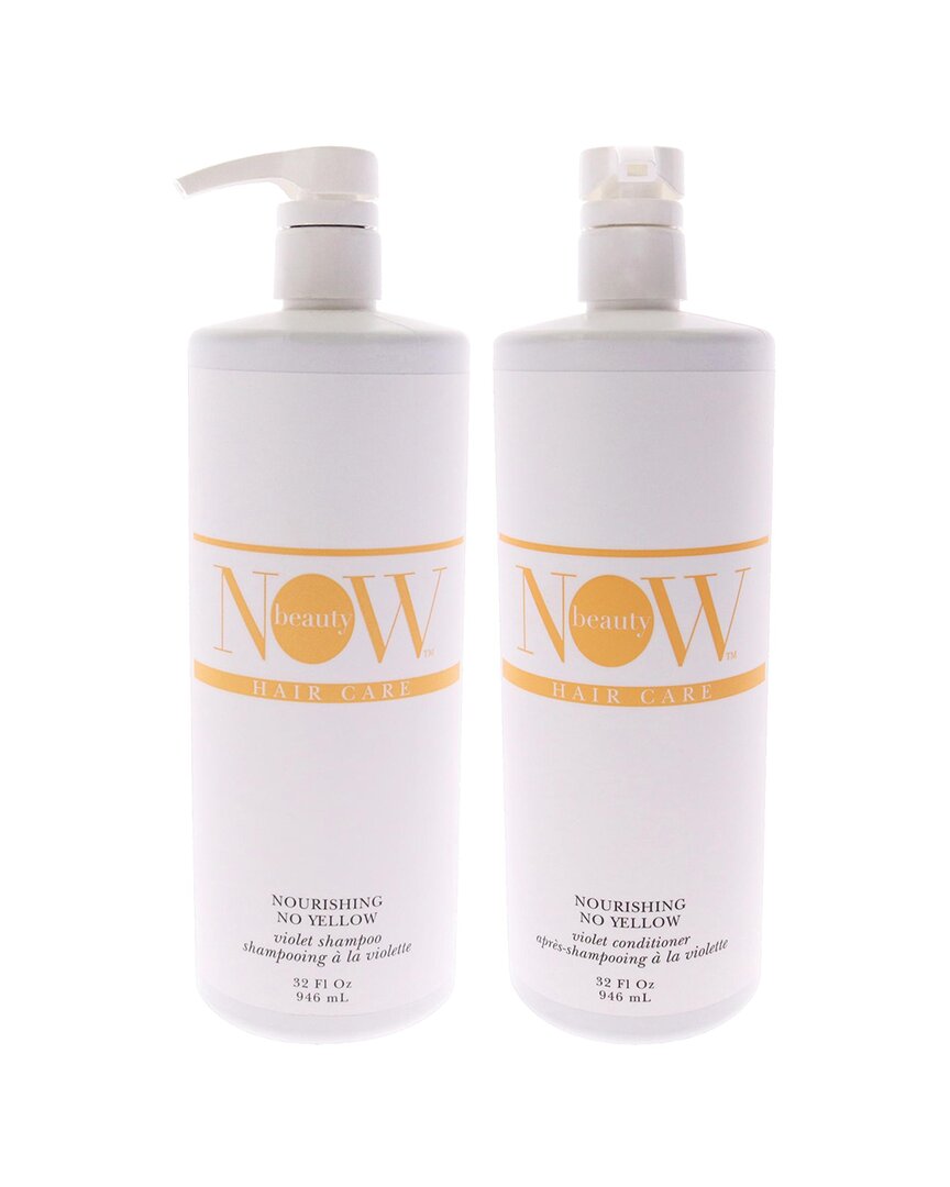 Now Beauty Unisex No Yellow Shampoo & Conditioner Kit