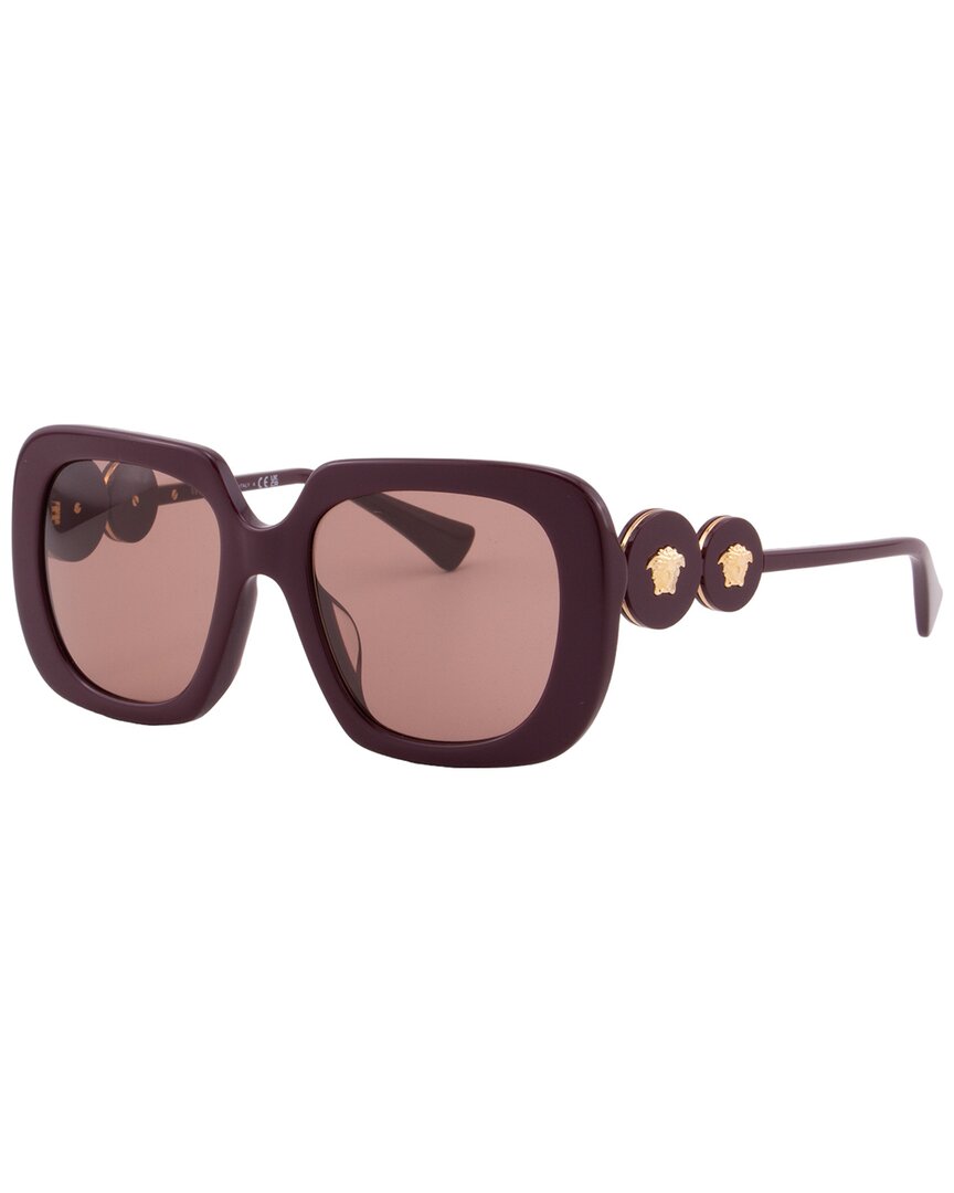 Shop Versace Women's Ve4434f 54mm Sunglasses