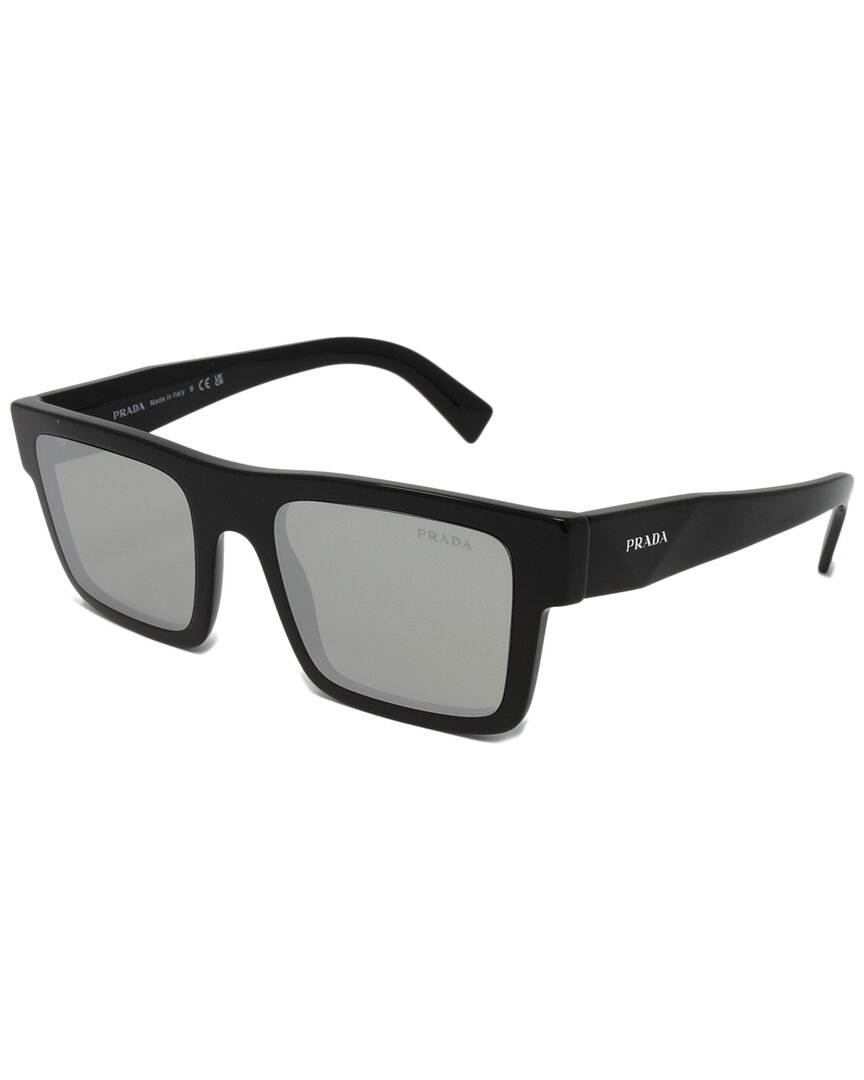 Shop Prada Men's 52mm Sunglasses In Grey