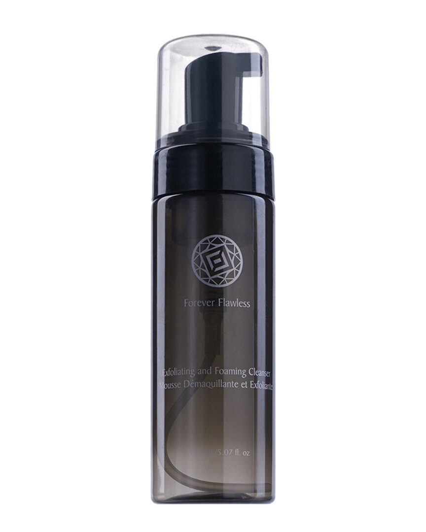Forever Flawless 5.07oz Diamond Infused Exfoliating & Foaming Cleanser In White