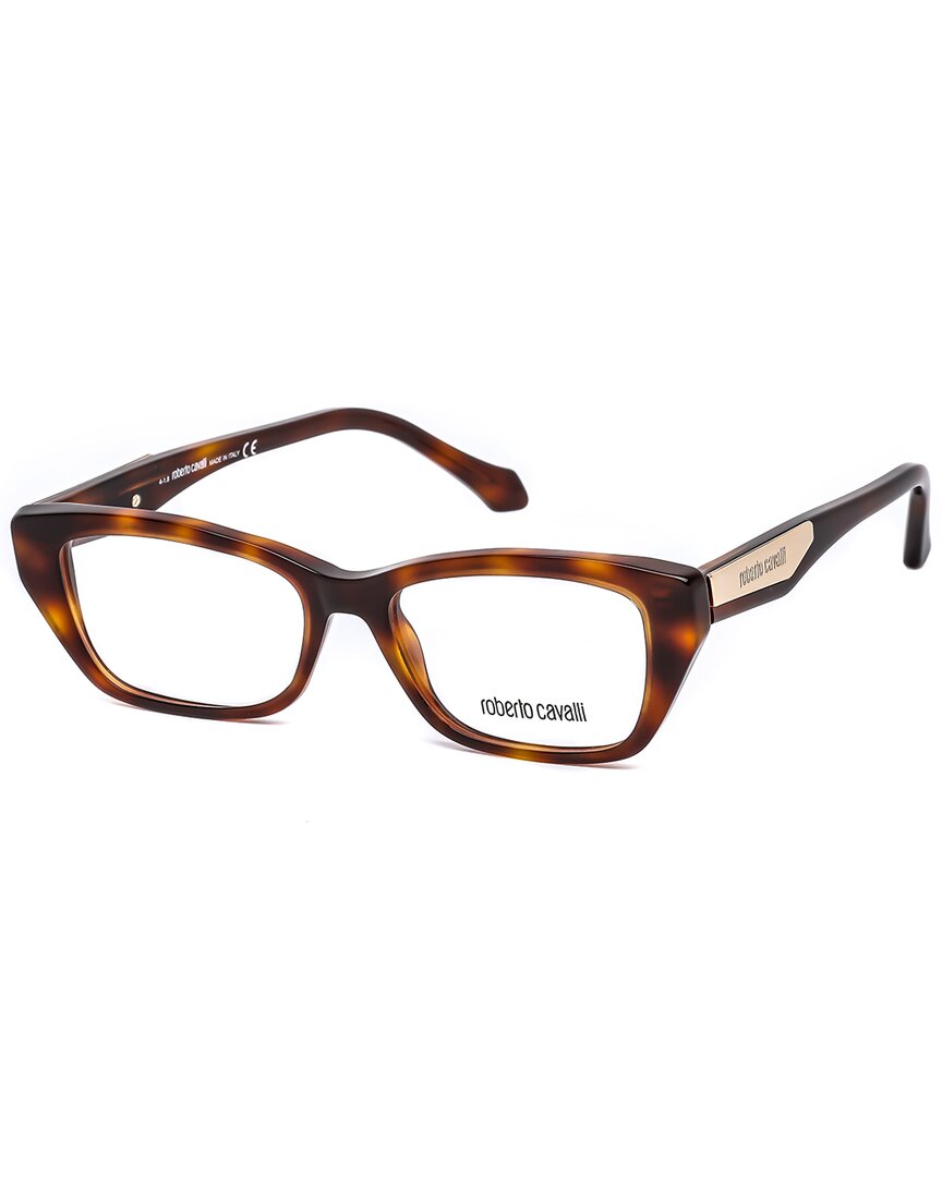 Roberto Cavalli Unisex Rc5082 51mm Optical Frames In Brown