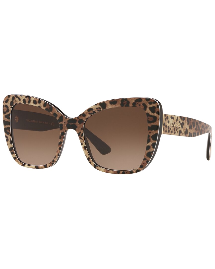 Dolce & Gabbana Women's 54mm Sunglasses In Animal Print