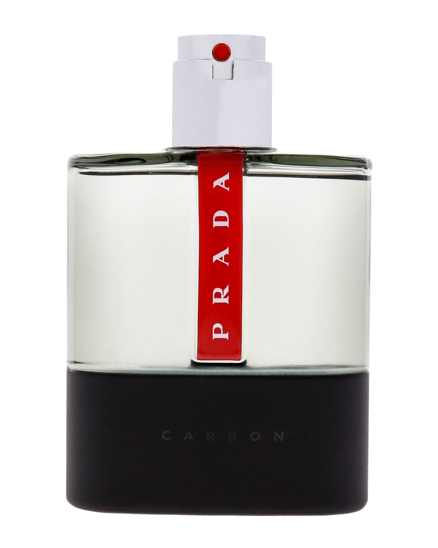 Shop Prada Men's 3.4oz Luna Rossa Carbon Edt Spray