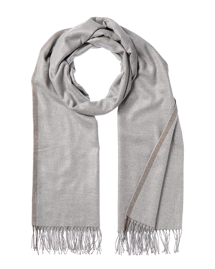 Brunello Cucinelli Silk Scarf In Multi