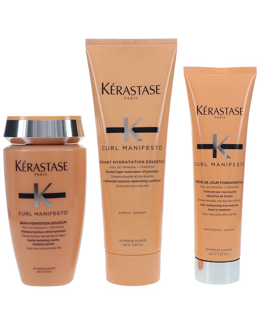 Kerastase Kérastase Unisex 13.6oz Curl Manifesto Fondant Holiday Kit 2024