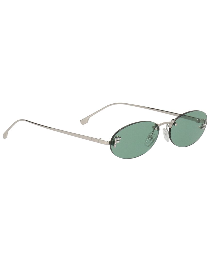 Fendi Women's Fe4075us 54mm Sunglasses In Green
