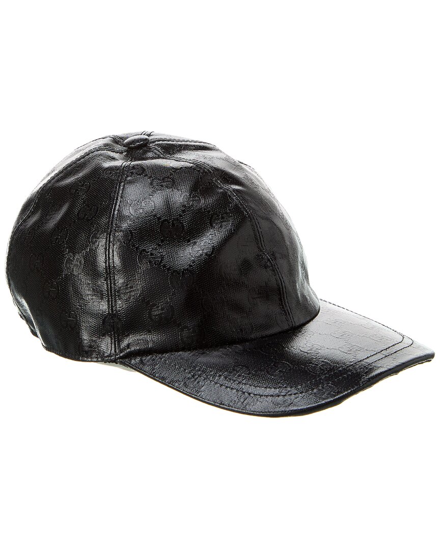Gucci Gg Crystal Baseball Hat In Black
