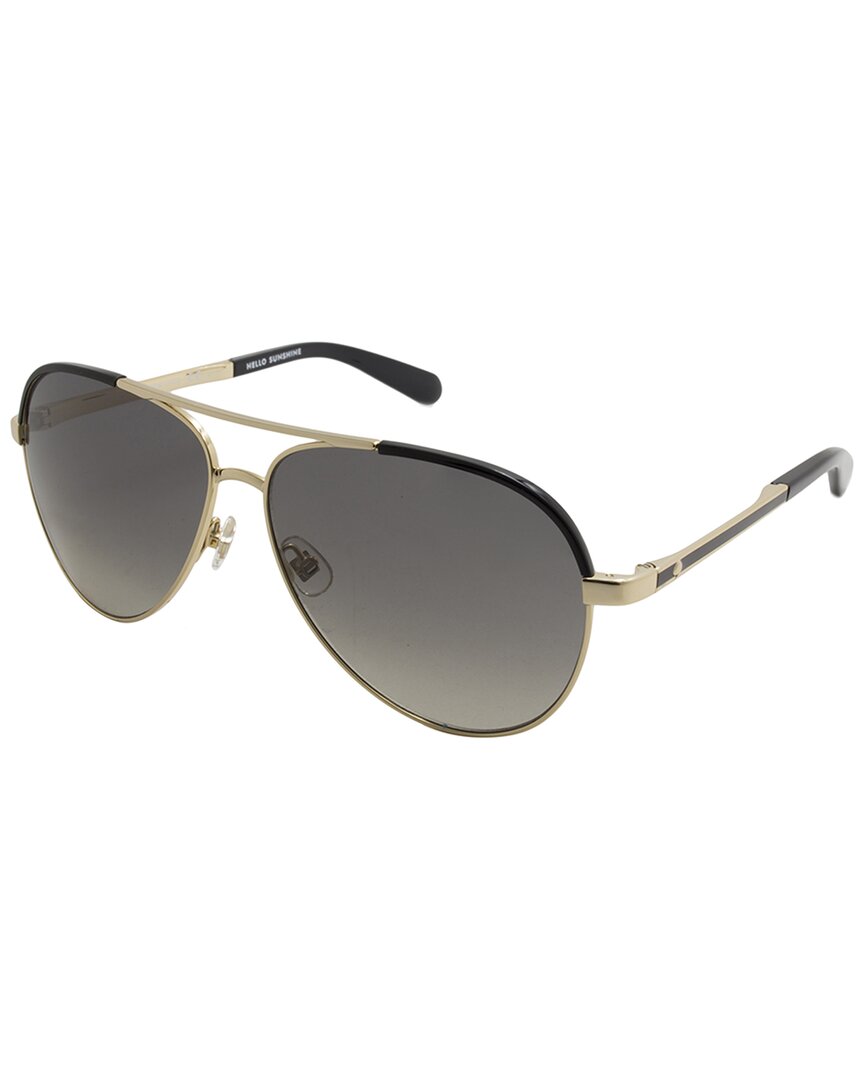 Shop Kate Spade New York Women's Amarissa 59mm Sunglasses In Gold