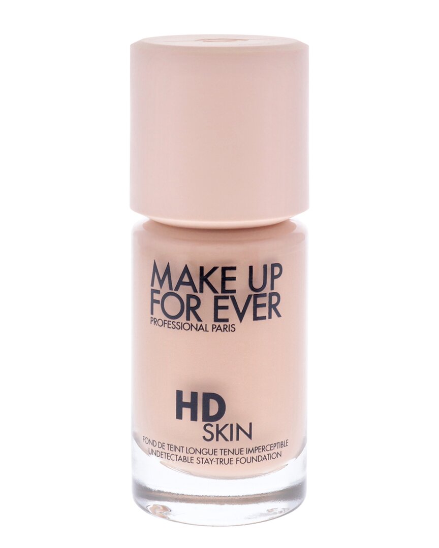 Make Up For Ever Women's 1oz 1r12 Hd Skin Undetectable Longwear Foundation In White