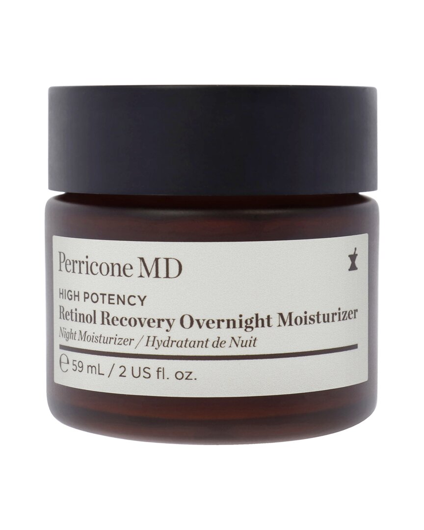 Perricone Md Women's 2oz High Potency Retinol Recovery Overnight Moisturizer In White
