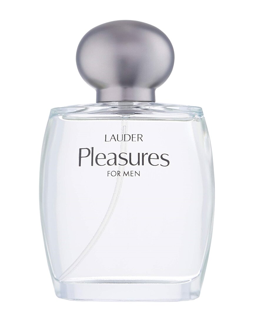 Estée Lauder Men's 3.4oz Pleasures Edc In White