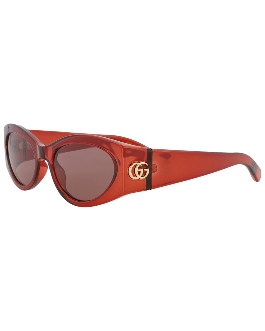 Gucci 53mm Core Round Sunglasses