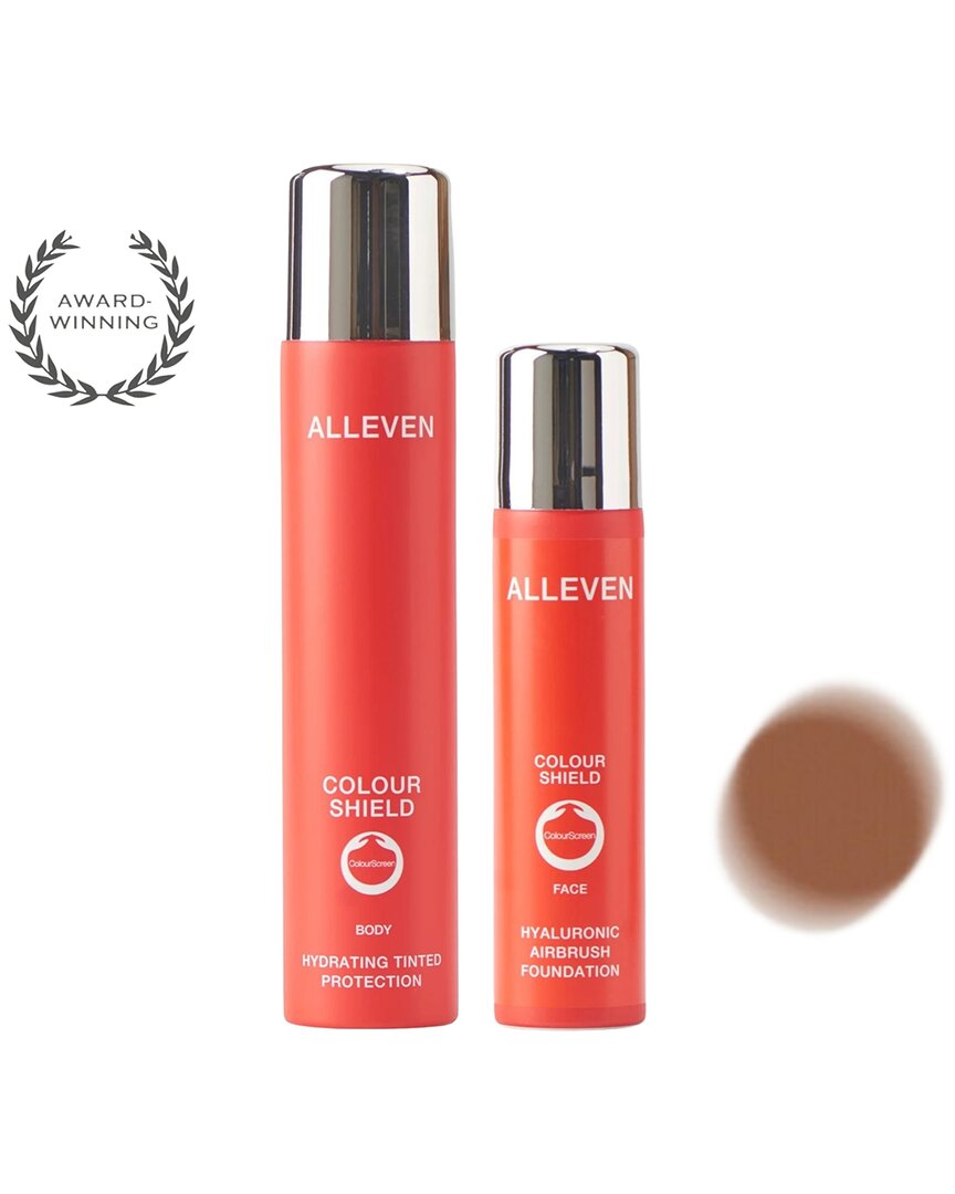 Alleven Unisex 3.38oz Colour Shield Body Airbrush Perfector & Face Hyaluronic  Airbrush Foundation - In White