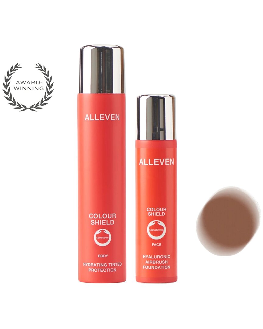 Alleven Unisex 3.38oz Colour Shield Body Airbrush Perfector & Face Hyaluronic  Airbrush Foundation - In White