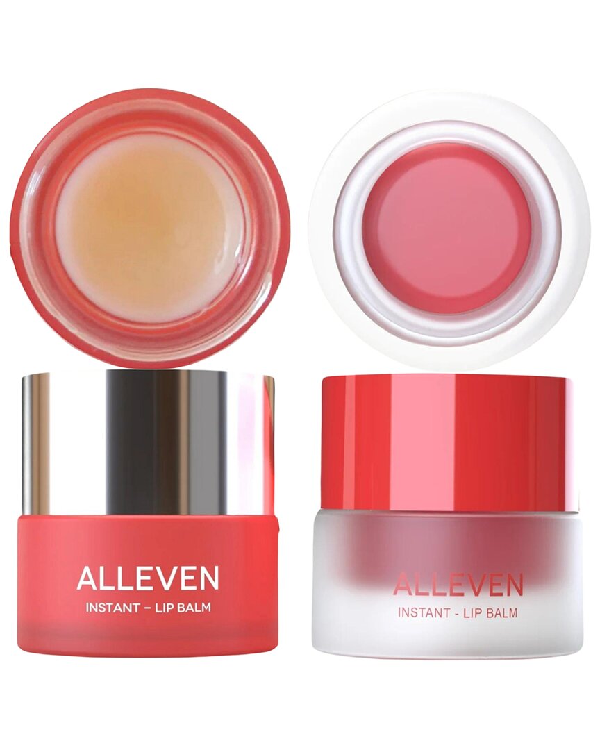 Alleven Unisex 0.17oz Plumping Lip Balm Treatment - Natural & Tinted Red