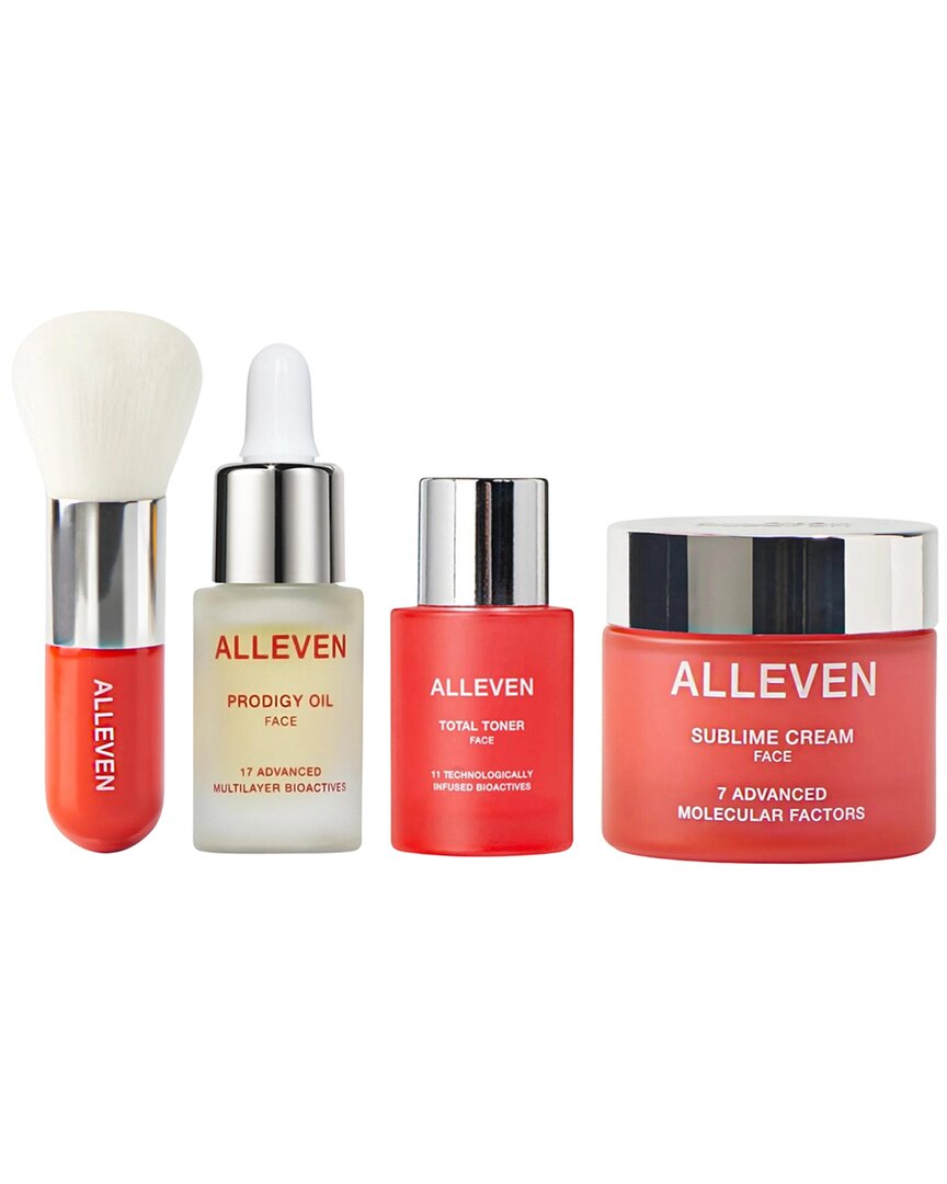 Alleven Unisex Restoring Night Treatment Beauty Sleep Gift Set - Toner, Facia Oil And Cream