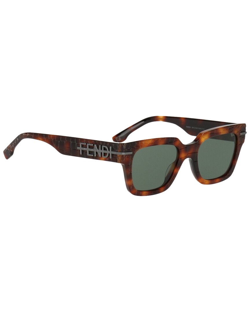Shop Fendi Men's Fe40078i 51mm Sunglasses