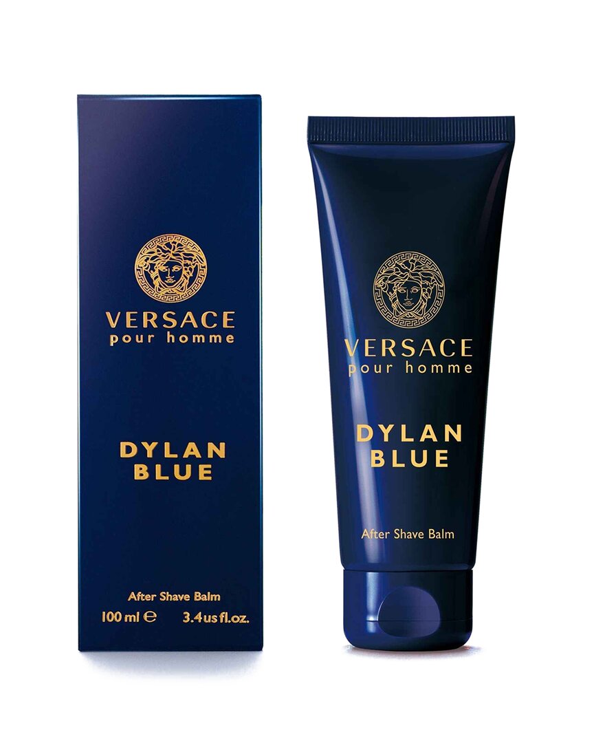 Versace Men's 3.4oz Dylan Blue After Shave Balm In White