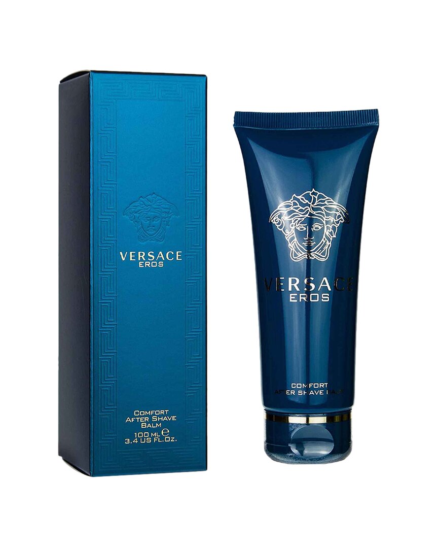 Versace Men's 3.4oz Eros After Shave Balm In White