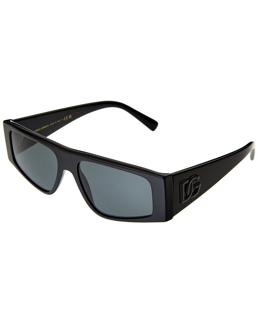 Dolce & Gabbana Unisex Dg4453 55mm Sunglasses In Black
