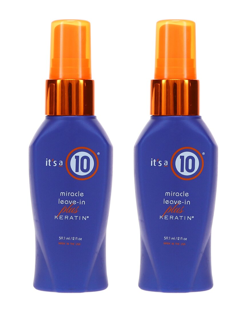 It's A 10 2 Pack 2 oz Keratin Leave In Plus
