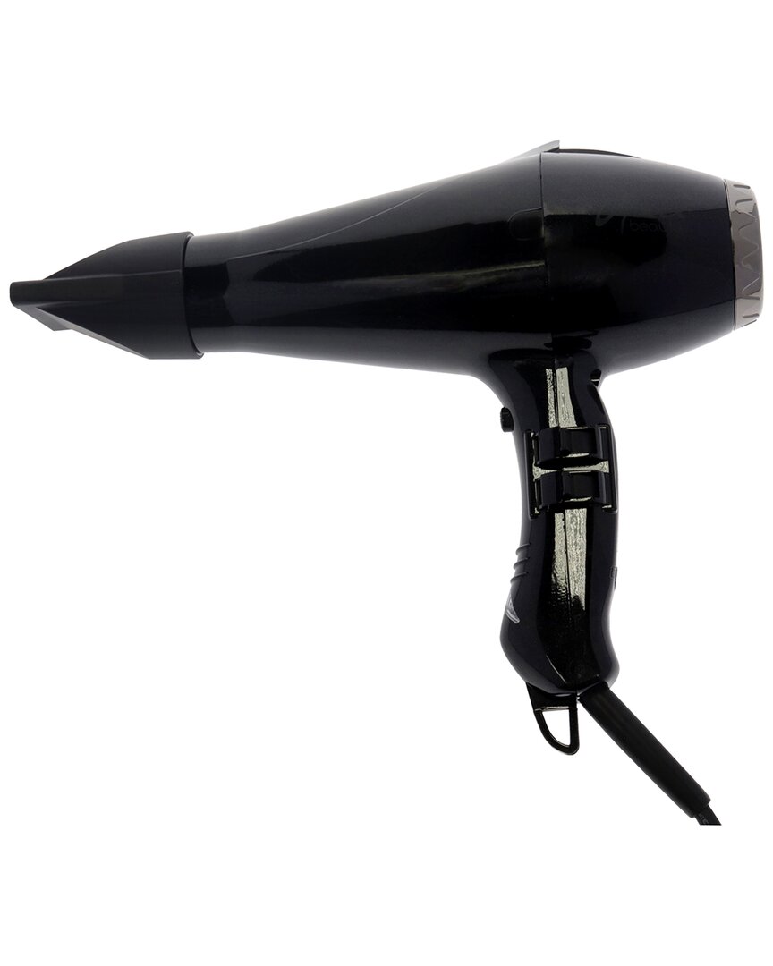Aria Beauty Women's Black Ionic Addiction Professional Hair Dryer In White