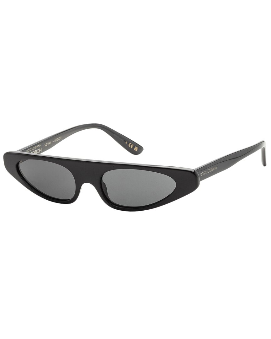 Shop Dolce & Gabbana Women's Dg4442 52mm Sunglasses In Black