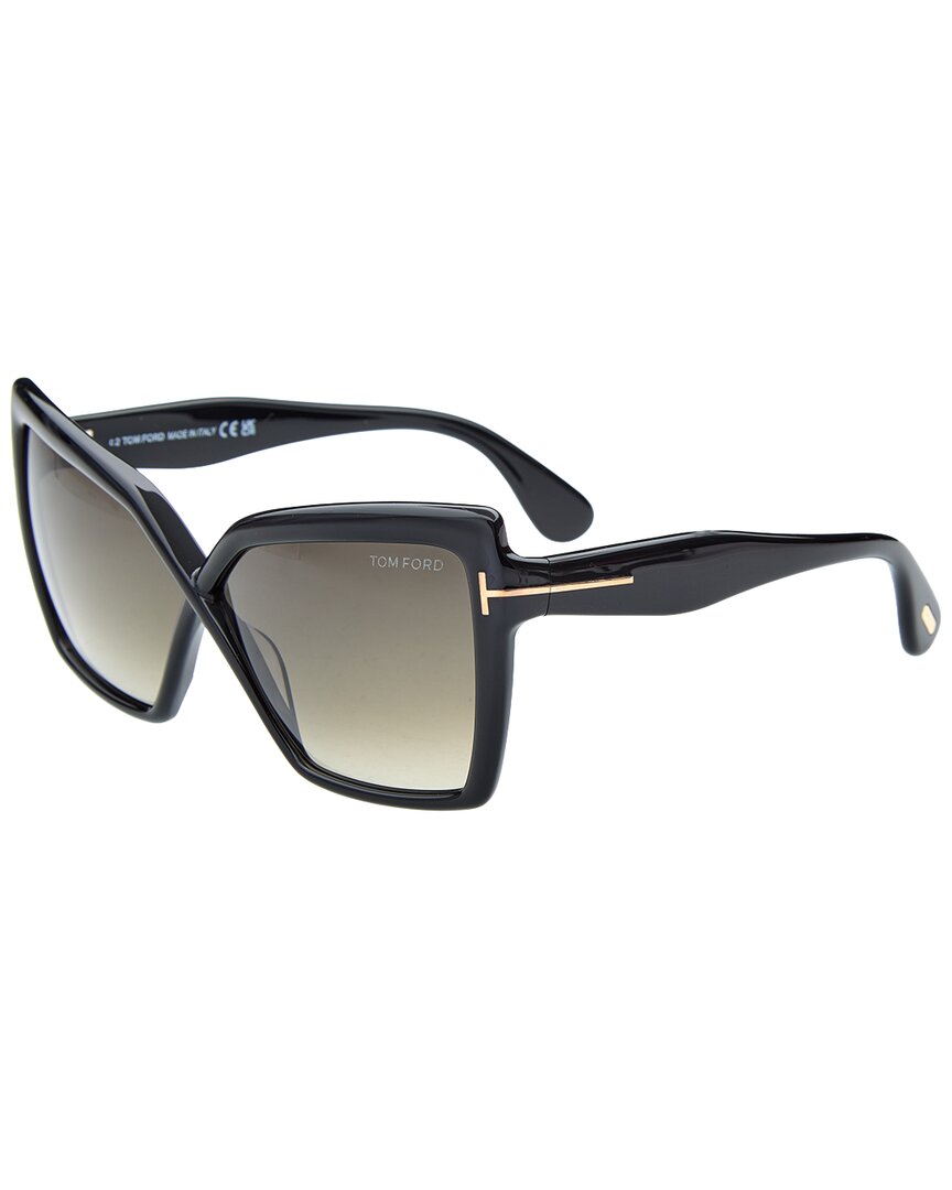 Tom Ford Women's Fiore 63mm Sunglasses In Black