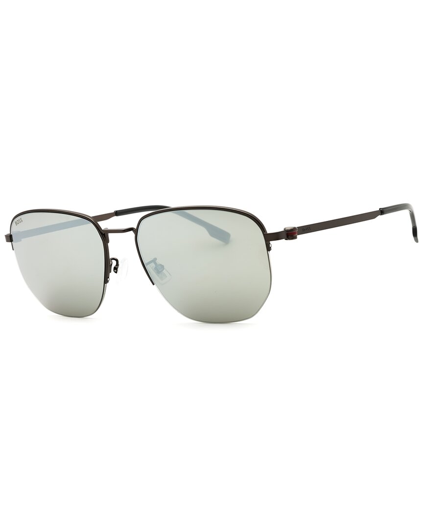 Hugo Boss Men's Boss 1538/f/sk 57mm Sunglasses In Blue
