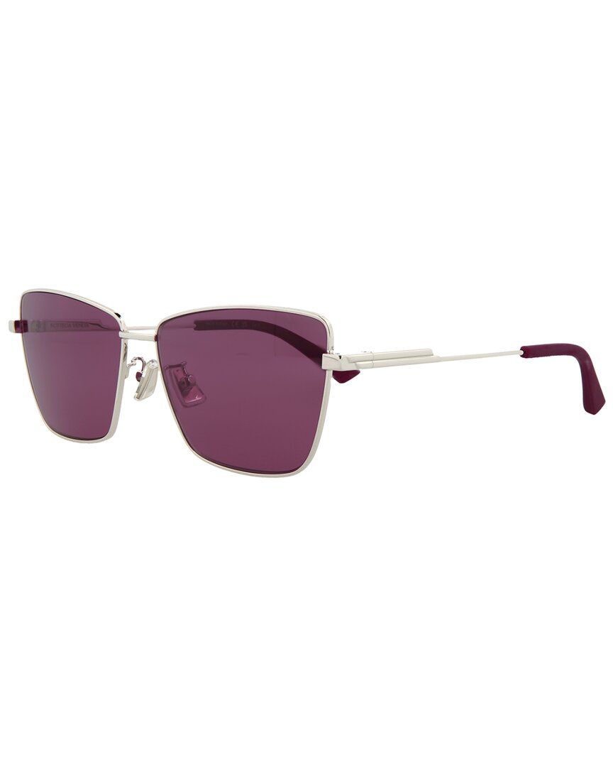 Bottega Veneta Women's Bv1195s 59mm Sunglasses In Metallic