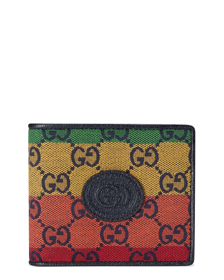 Gucci Gg Canvas Wallet In Multi