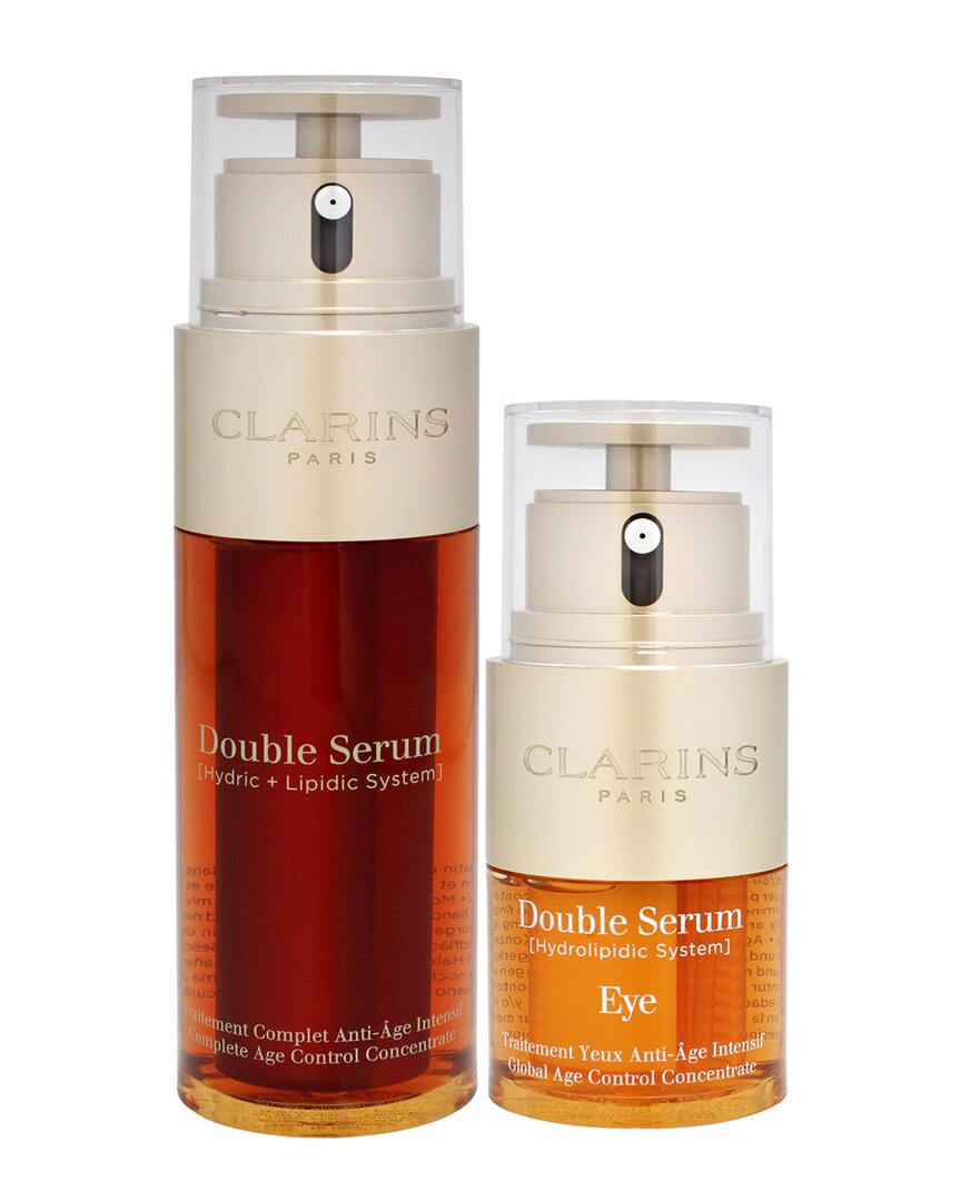 Clarins Women's Double Serum Collection In White