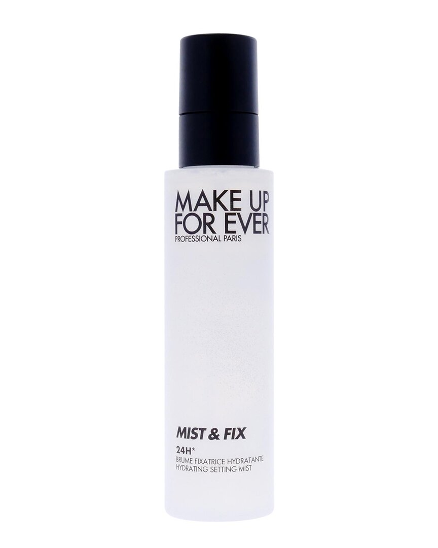 Make Up For Ever Women's 3.4oz Mist And Fix 24 Hour Hydrating Setting Mist In White