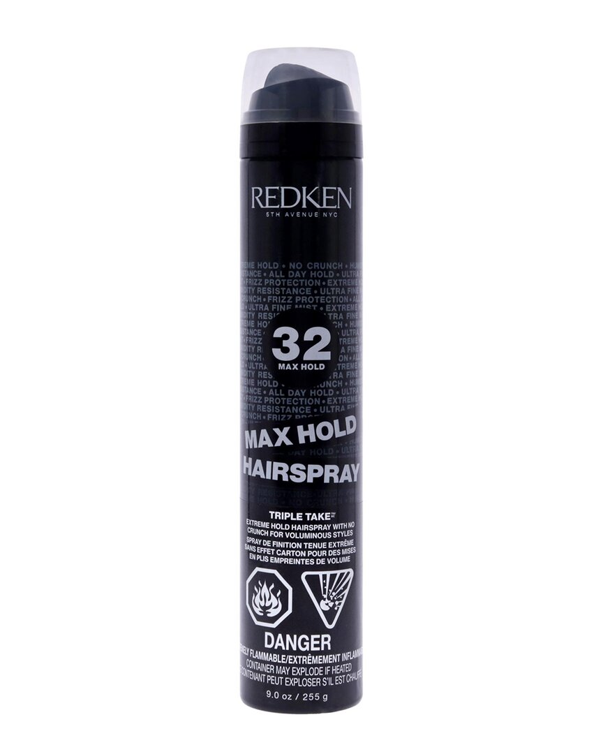 Redken Unisex 9oz Max Hold 32 Hair Spray In White