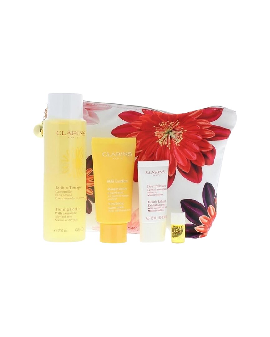Clarins Programme Douceur Gift Set Skin Care 3380810284768 In Transparent